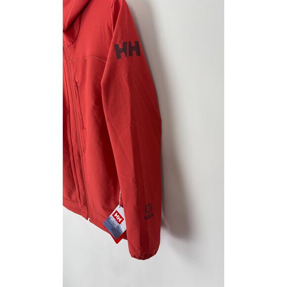 Helly Hanson Aurora Shield Fleece Zip Jacket Poppy Red Womens Size Large New - Picture 9 of 13